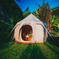 Even helemaal weg? Kamperen op een onbewoond eiland in een tipi!
